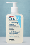 CeraVe Renewing SA Cleanser – For Dry Rough Bumpy Skin 236ml