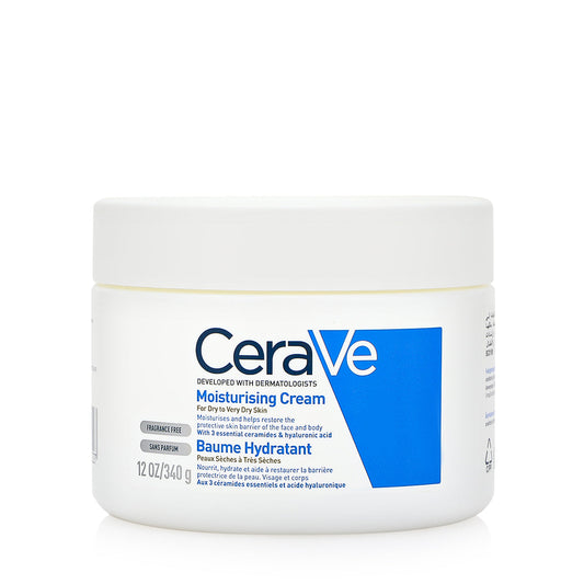 CeraVe Moisturizing Cream - For dry to very dry skin 340g