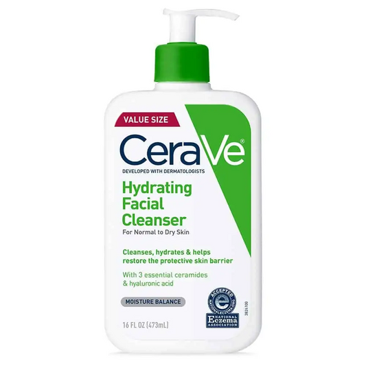CeraVe Hydrating Facial Cleanser – For Normal to Dry Skin 236ml